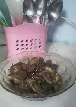 Kambing saus tiram pedas manis.