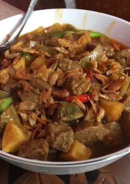 Bakso Kecap Saos Tiram