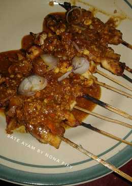 Sate Ayam & Saus Kacang