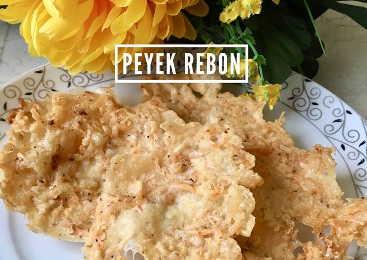 Resep Peyek Rebon Renyah Kiriman dari Kadek Anita