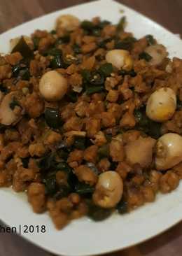 Tumis Tempe Telur Puyuh
