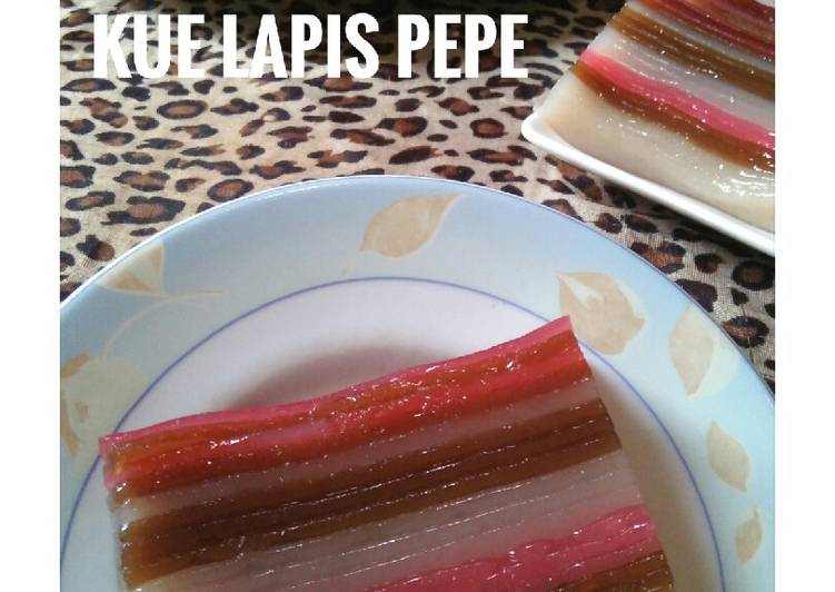 resep makanan Kue Lapis Pepe