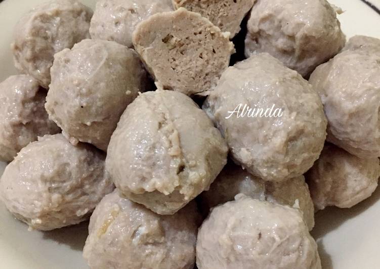  Resep  Bakso  Sapi  Kenyal  Pakai Blender  homemadeDBest oleh 