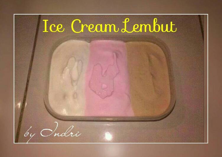 Resep Ice Cream Lembut (home made) By Yayuk Indriyani