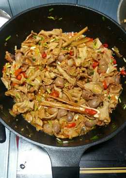 Usus pedas kuah kental