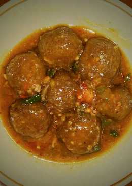 Seblak Bakso Aci Asam Pedas