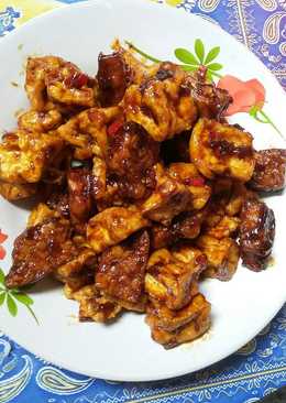 Tahu Tempe Pedas Manis