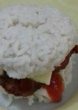 Burger Nasi Jasmine
