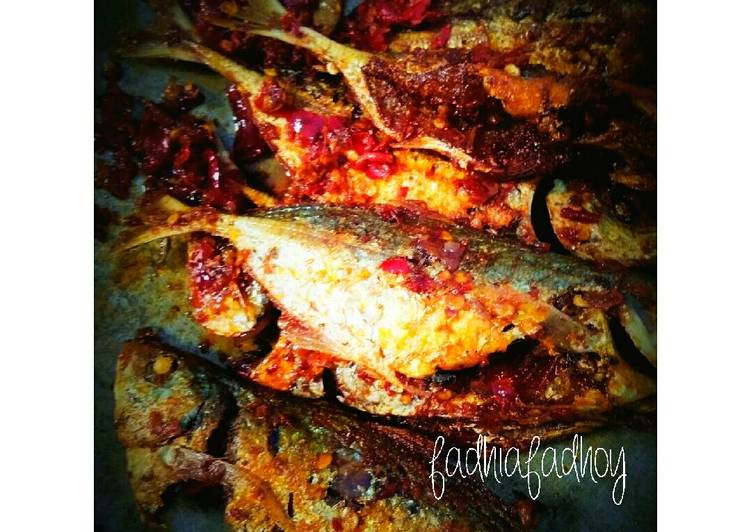 cara membuat Ikan kembung balado