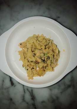 Fusillini Salmon Carbonara
