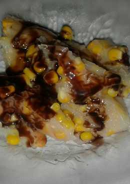 Puding jagung pipil+susu soklatð