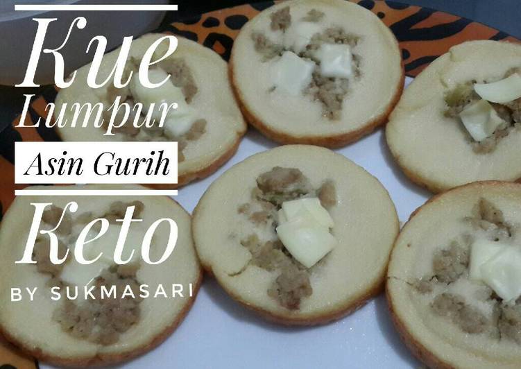 gambar untuk cara membuat Kue Lumpur Asin Gurih Keto