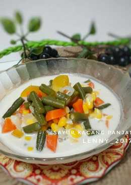 Sayur kacang panjang santan#pr_kacangpanjang