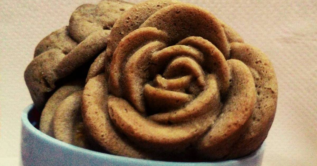 Resep No mixer, no pengembang. Bolu Kukus! Porsi kecil