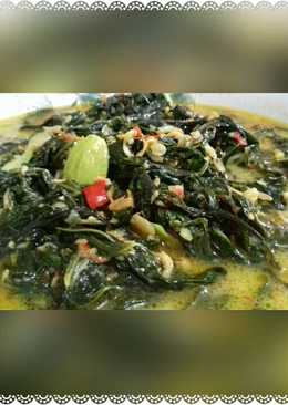 Sayur daun singkong pedas