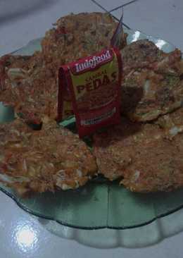 Bakwan oat panggang(menu diet)