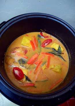 Patin Bumbu Kuning dengan Ricecooker