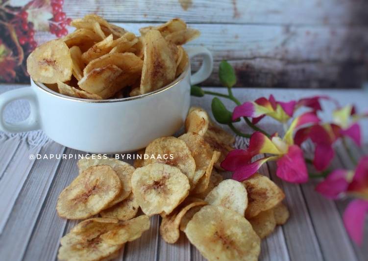 gambar untuk cara membuat Keripik Pisang Manis