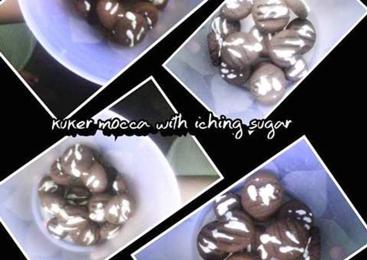 resep masakan Kuker mocca with icing sugar