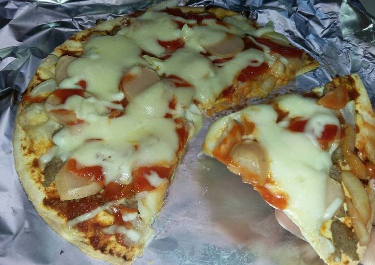 resep Tortilla pizza??