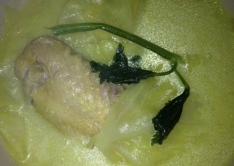 resep lengkap untuk Opor ayam kol