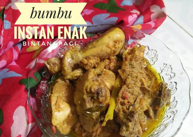  Resep  Opor  Ayam  Bumbu Instan Enak  Pr masakan bersantan 