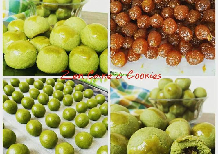 gambar untuk resep Nastar Green Tea, Harum, Lumer, Empuk, Dan Renyah