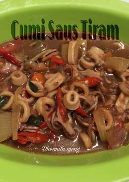 Cumi saus tiram Simple pedas manis