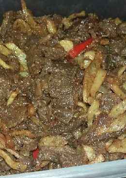 Sambal Goreng Kentang Daging Sapi