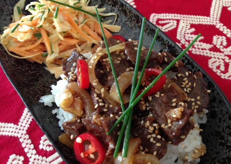 Resep Beef Teriyaki Dari Niken Damayanti