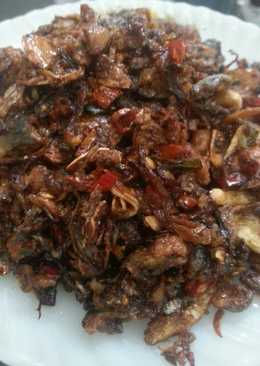 Pindang asin masak kering