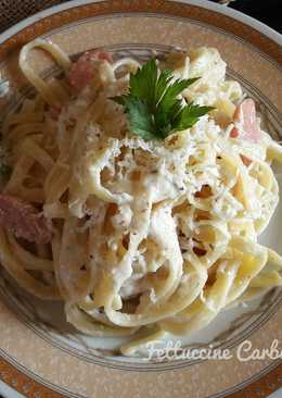 Fettuccine Carbonara ala sayah #pr_pasta