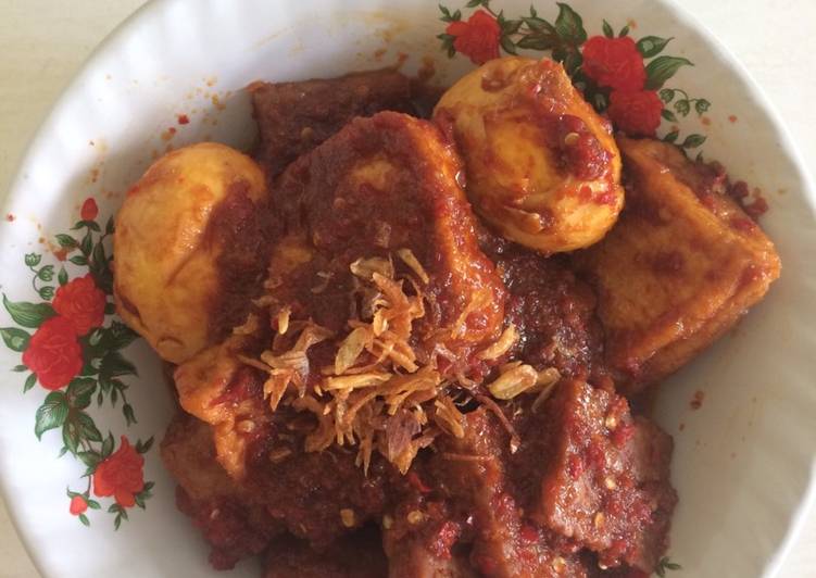 gambar untuk resep makanan [no msg] Bumbu Bali 3T (tahu tempe telor)