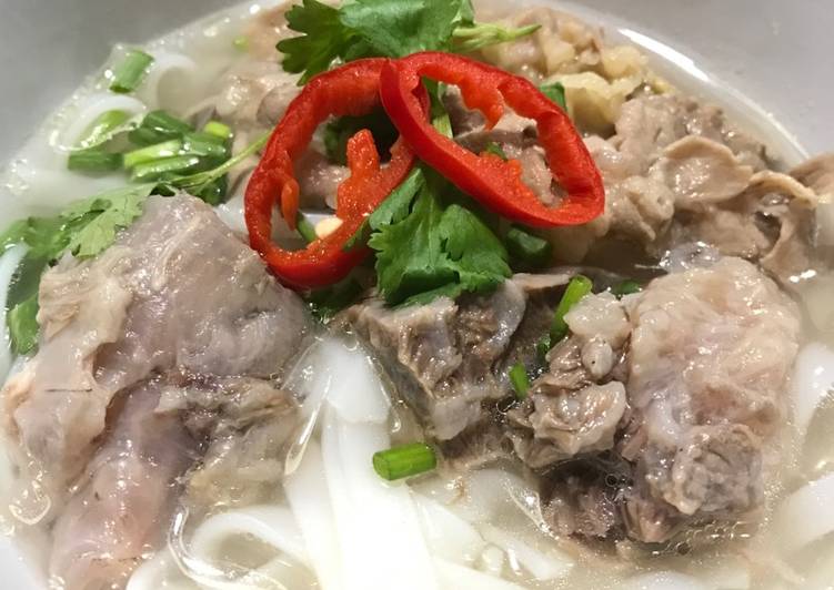 gambar untuk resep makanan Pho vietnamese