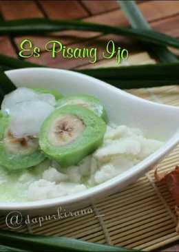 Es Pisang Ijo (tutorial)