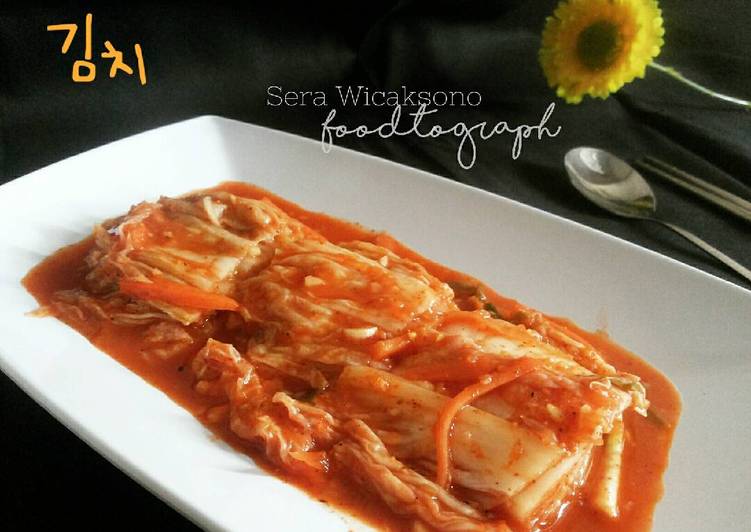resep makanan Kimchi (??)