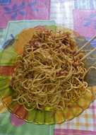 Mie urai goreng seafood