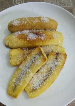 Pisang goreng butter