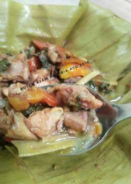 Botok ayam sederhana