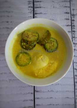 Gulai terong+telor ceplok