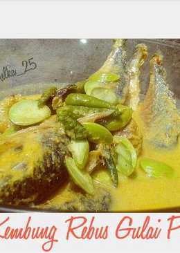 Kembung Rebus Gulai Petai