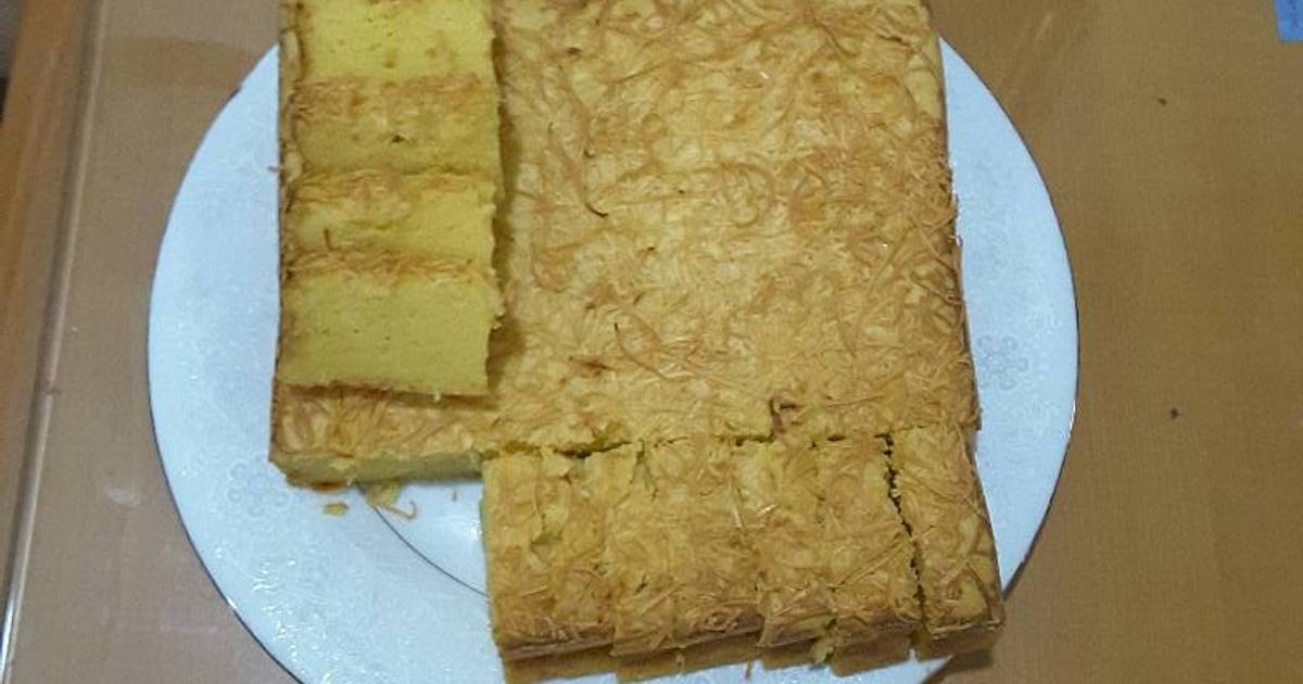 Resep cake tape singkong