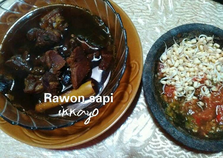 Resep Rawon sapi Dari IkaYohanaElyta