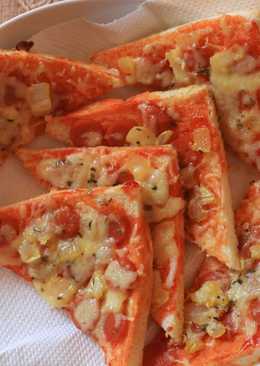 20. Pizza Roti Tawar