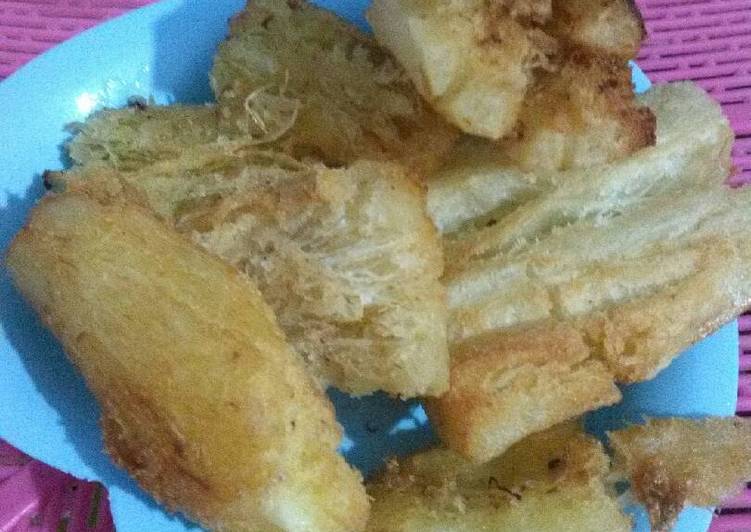 resep masakan Singkong Goreng Keju Exrta Renyah