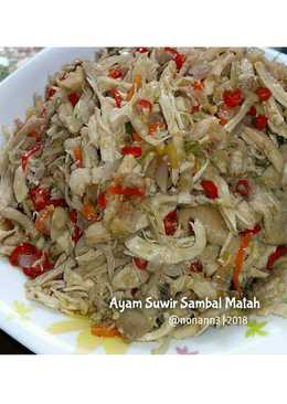 Ayam suwir sambal matah