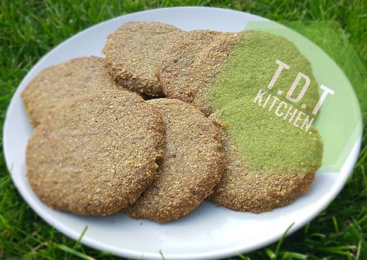 Resep Matcha Cookies keto Karya Daisy (T.D.T Kitchen)