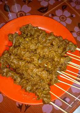 Sate kerang rendang