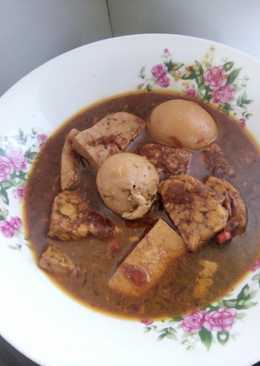 Semur 3T (tahu, telur, tempe)