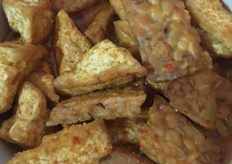 resep Tahu tempe nyatnyat